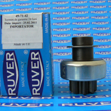Bendix electromotor, demaror Kia, Hyundai, Mazda, Nissan, Suzuki. Ruver