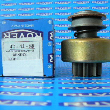 Bendix electromotor, demaror KHD. Ruver