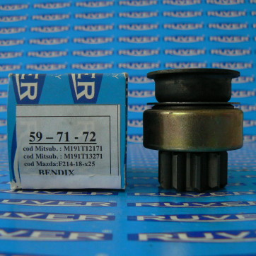 Bendix electromotor, demaror Mazda, Nissan. Ruver