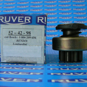 Bendix electromotor, demaror Lombardini, Toyota Avensis, Toyota Corola. Ruver